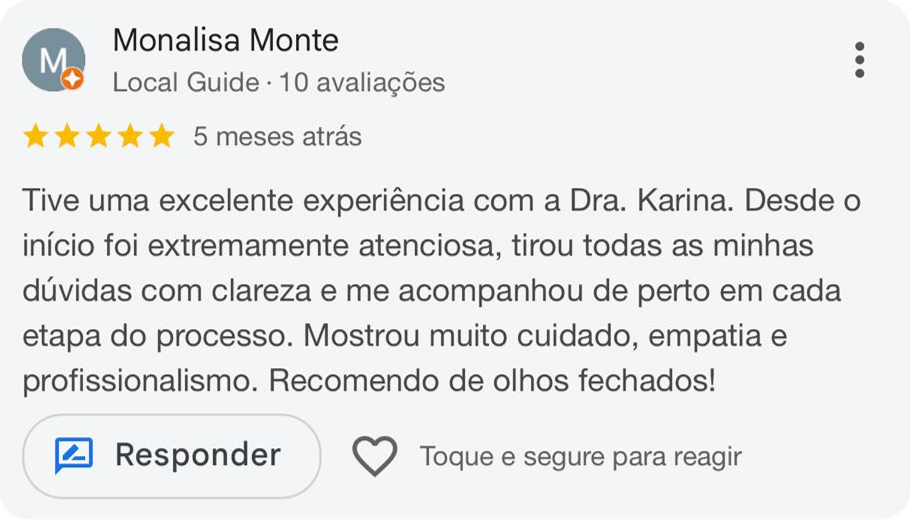 Avaliação de Cliente 2